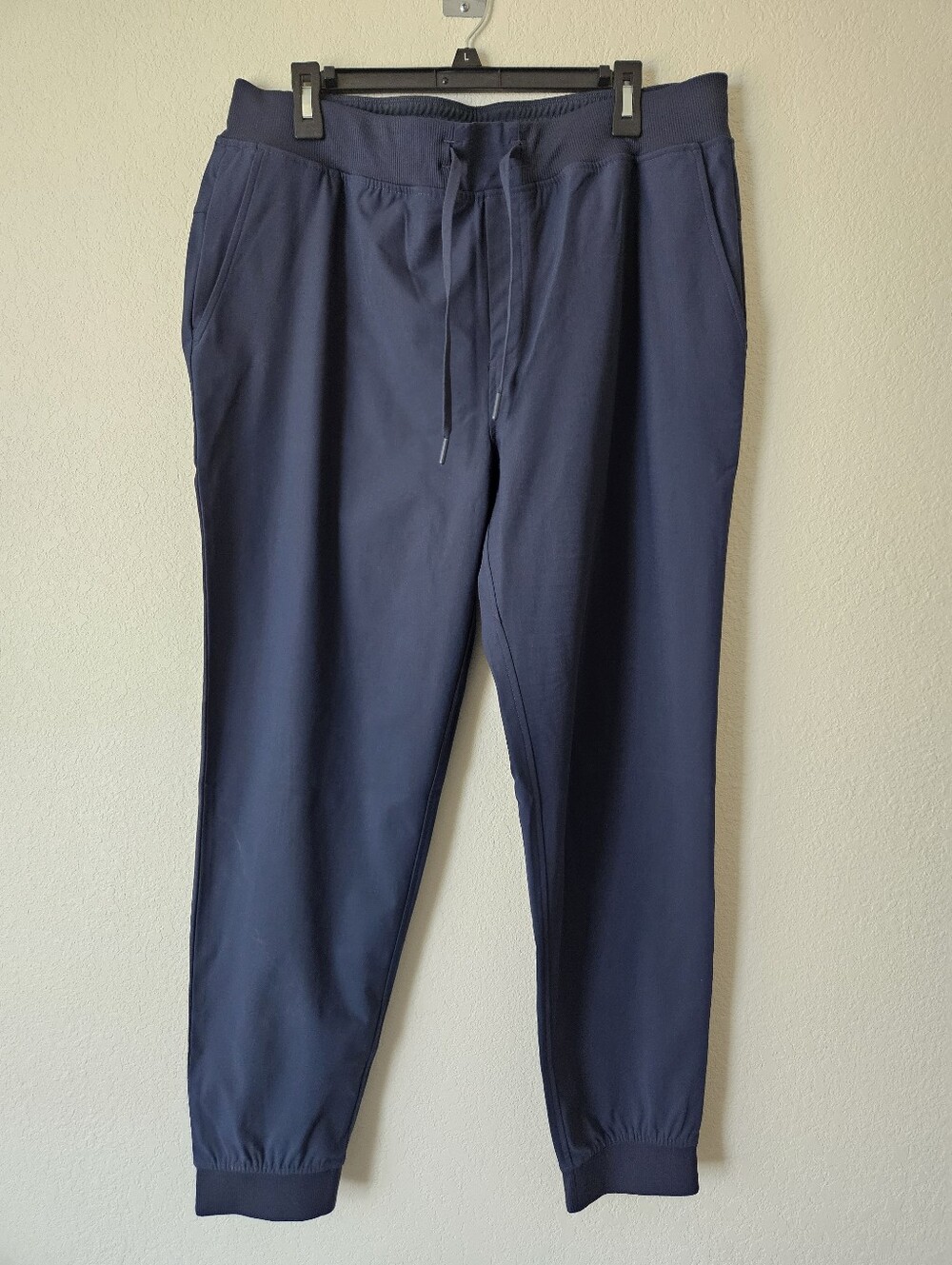 Men's Rhoback Navy Drawstring Jogger Pants - Comfortable Everyday Fit